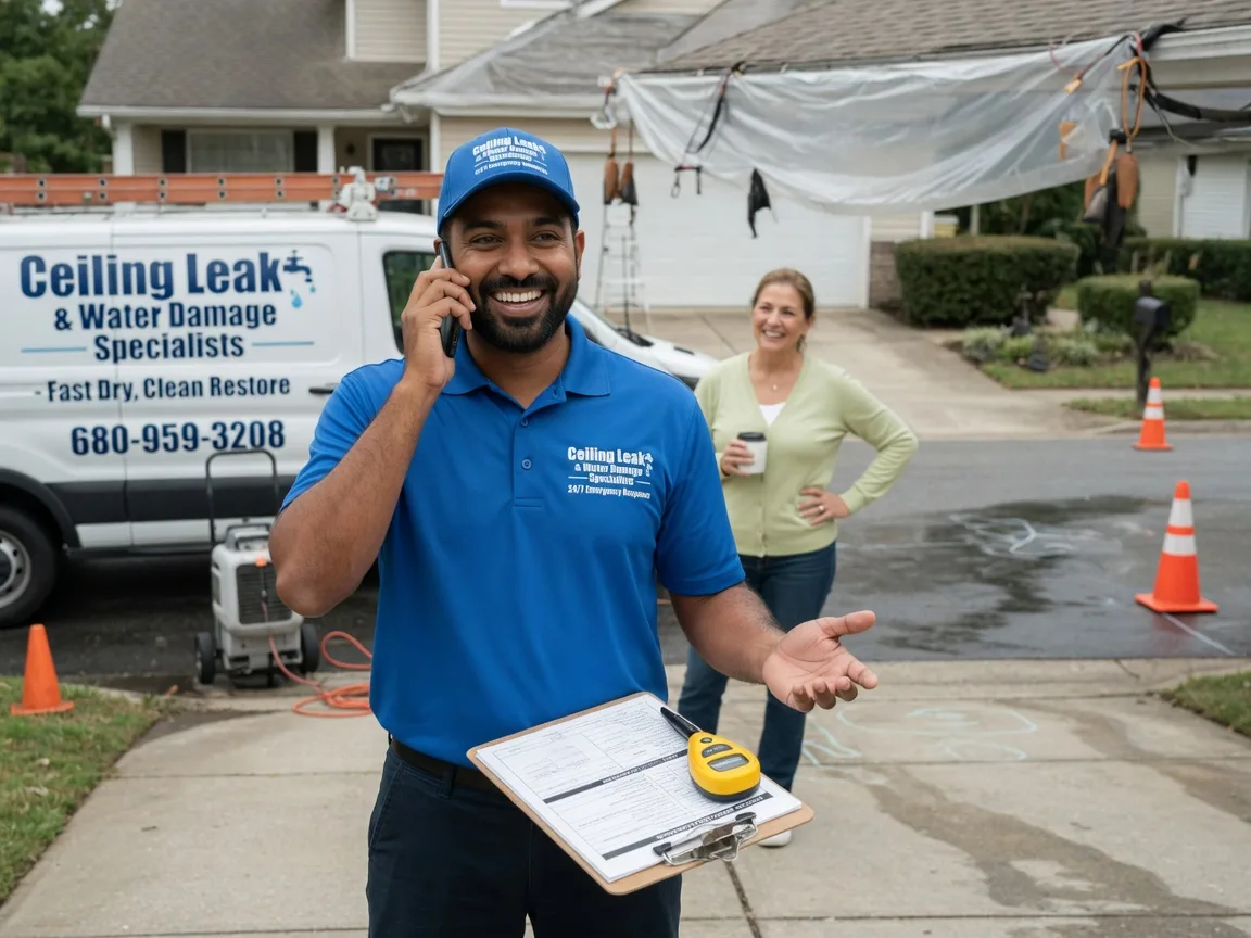 Ceiling Leak Cleanup Richland, TX FAQs